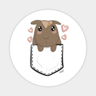 Pocket Guinea Pig Love Magnet